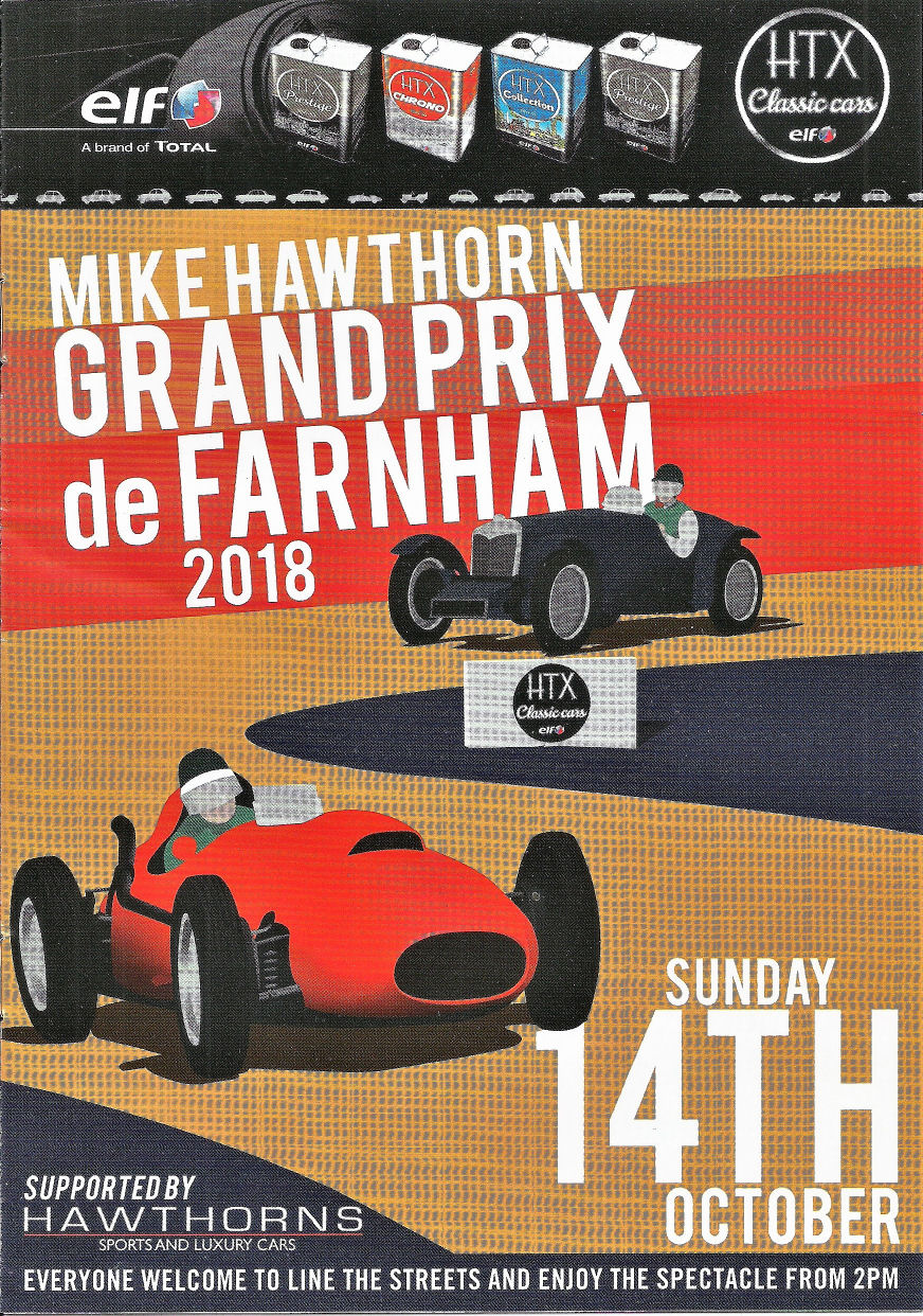 The Grand Prix de Farnham – October 2018